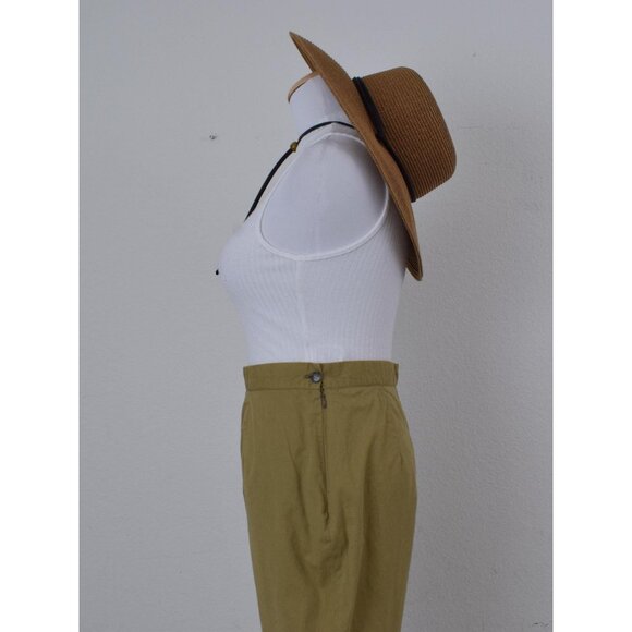 Lightweight Ochre Ankle Pants by umberto angri italia | 28 waist - Picture 2 of 10